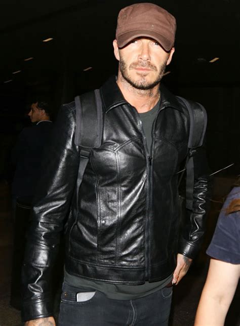 David Beckham Leather Jacket Jacketempire