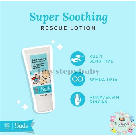 Jual Buds Super Soothing Rescue Lotion 50 Ml Cream Kulit Bayi