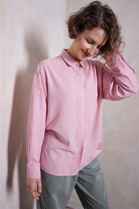 light pink romantic vintage blouse embroidered blouse soft etsy uk