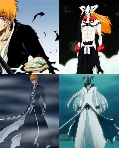 How Do You Rank These Four Ichigo Forms Vasto Lorde Vs Full Cloth