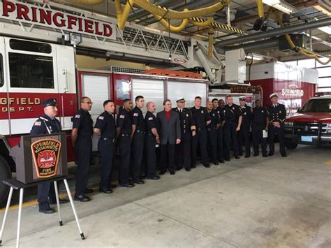 Springfield Fire Department Welcomes 10 New Firefighters