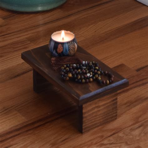 Small Altar Table For Meditation Wendys Yoga Space