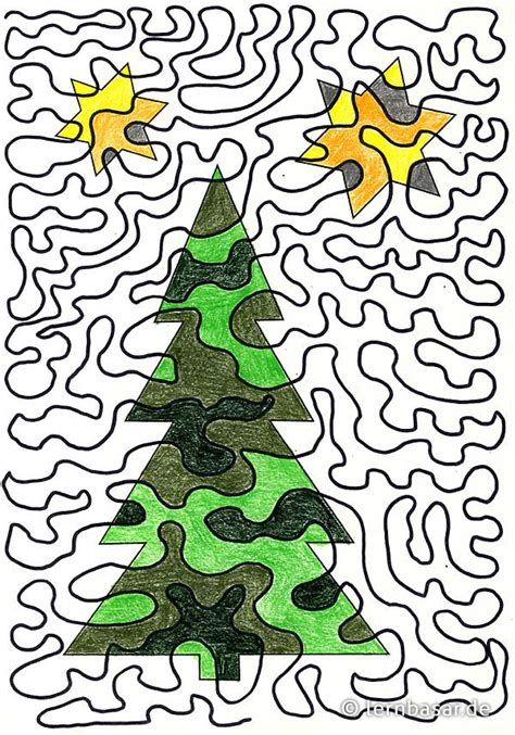 Die küche sollte aus weißem marmor sein und das bad schwarz mit silbernen wasserhähnen. Die Mega-Linie - Weihnachtsbaum | Weihnachtlich malen ...
