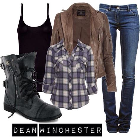 Supernatural Dean Winchester Female Outfit Fall Outfits Cute Outfits