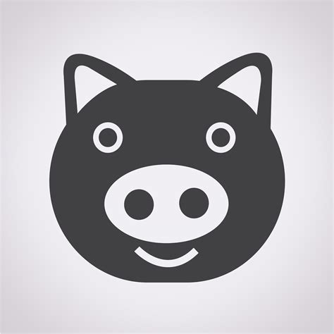 Pig Icon Symbol Sign 649266 Vector Art At Vecteezy