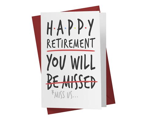 Buy Funny Retirement Card For Men And Women Retirement Cards For Him
