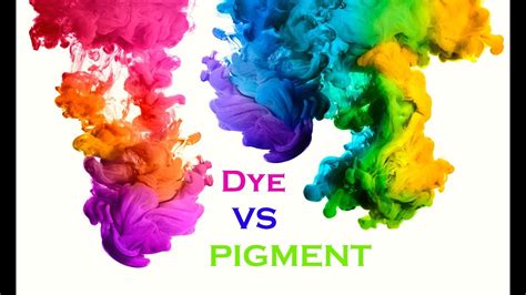 Pigment Vs Dye♣basic Difference Between Pigment And Dyes♣what Is Pigment