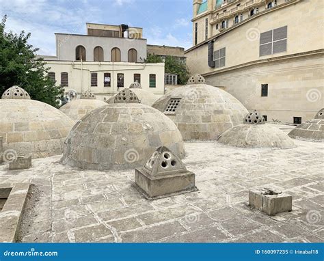 Azerbaijan Baku City Ancient Hamam Of Kasum Bek In The Historic