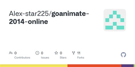 Github Alex Star225goanimate 2014 Online