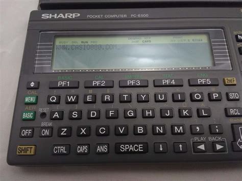 Calculadora Sharp Pc E500 400 Casio 880