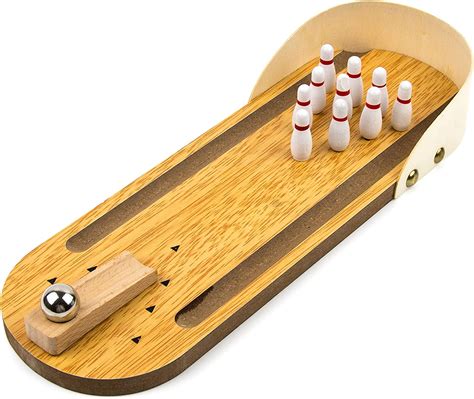 Buy Toysery Mini Bowling Setwooden Tabletop Bowling Game Desk Toys