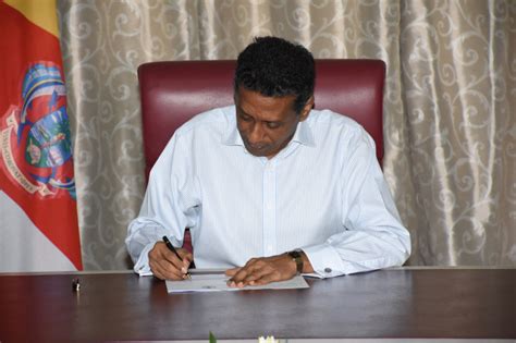 Exemption up to a period of five years. President Faure signs Tourism Development Act 2019 • 'A ...