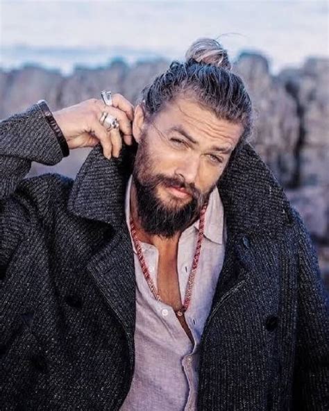 Longer hairstyles for men, from chin to beyond shoulder length, are a popular and attractive look. Top 30 Cool Jason Momoa Long Hairstyles | Jason Momoa ...