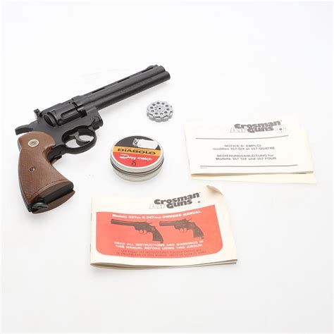 Kolsyrepistol Crosman 357 Revolver Barnebys