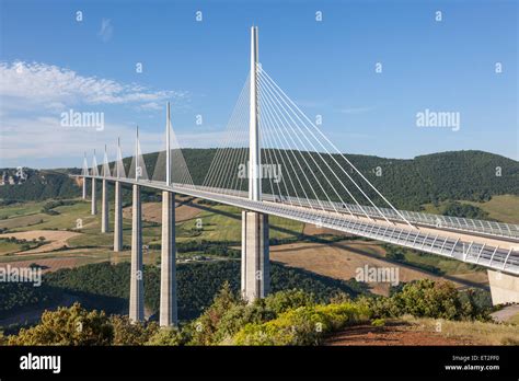The Millau Viaduct In France The Bridge Is The Tallest In The World