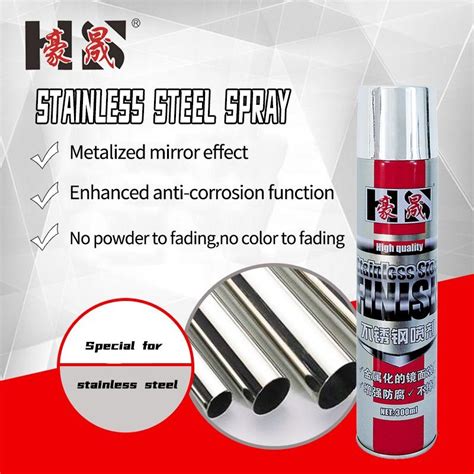 Hosen Stainless Steel Spray Paint Anti Corrosion Paint Metallic Paint