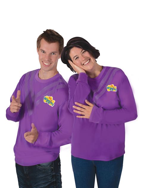 Purple Wiggle Top For Adults The Wiggles Costume Super Centre