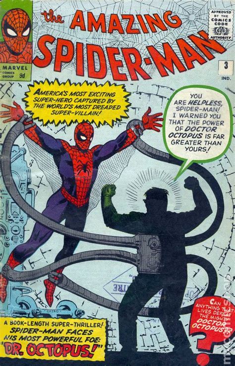 Amazing Spider Man Comic Books Issue 3 1963