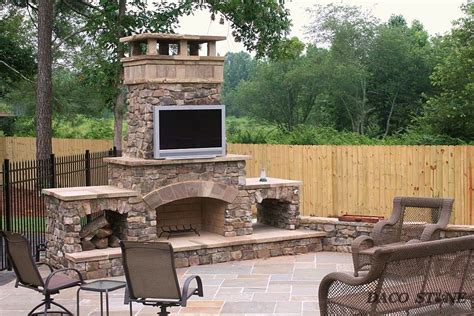 Fireplace Kits Outdoor Fireplaces And Pits Daco Stone