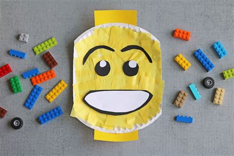 Diy Paper Plate Lego