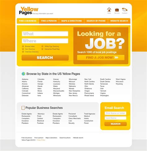Job Portal Website Template 28745