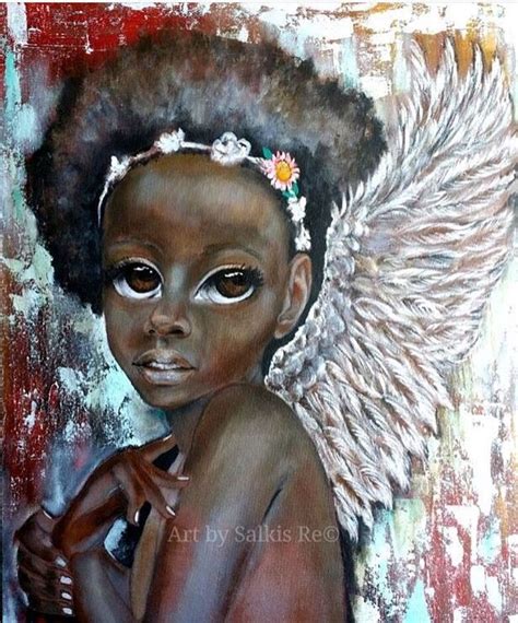 Pin By Kaysha ♥ღ On Angelic Afro Angels Buddha Statue Statue Faeries