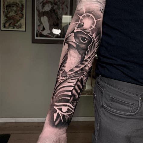 tattoo uploaded by berlin ink tattooing egyptian god ra by artist andrés 1558429 tattoodo