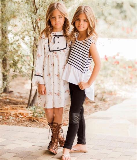 Cute Times Two 💗 Clementstwins Our Touch Of Sweet Dress Is Totally