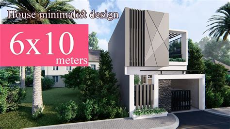 Desain rumah minimalis 2 lantai 6x10 gambar foto desain rumah via gambarfotosdesainrumah.blogspot.co.id. Rumah minimalis 6 x 10 meter - YouTube