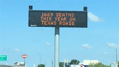 Highway Signs Promoting Safe Driving Actually Distract Drivers Study
