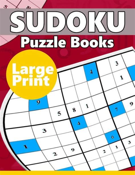 Sudoku Puzzle Books Large Print The Huge Book Of Hard Sudoku