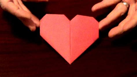 Origami Heart How To Make An Origami Heart Youtube
