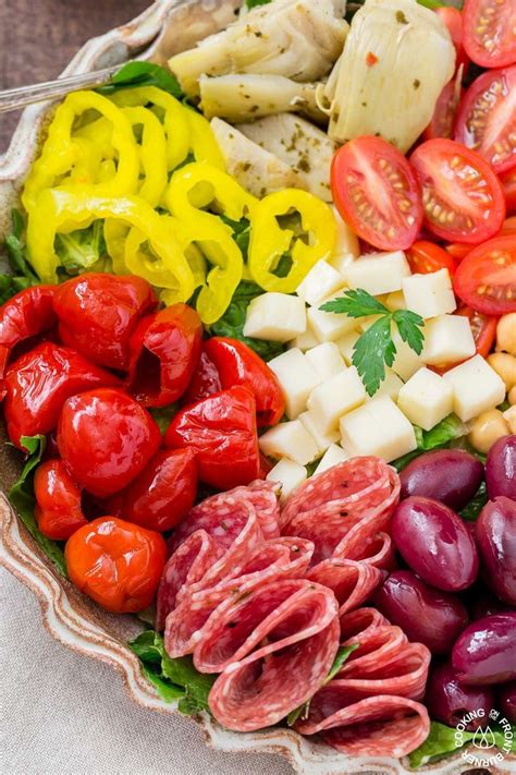 Further instructions and more tips from the tv spot need to be included in the written/typed recipe directions. Italian Antipasto Salad | Recipe in 2020 | Italian antipasto, Anti pasta salads, Antipasto recipes
