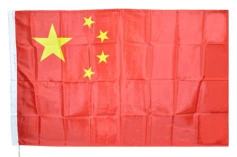 Bandiera Cina Chinese Flag Tifo Nazionale Cinese Mao Tse Tung Cm 90