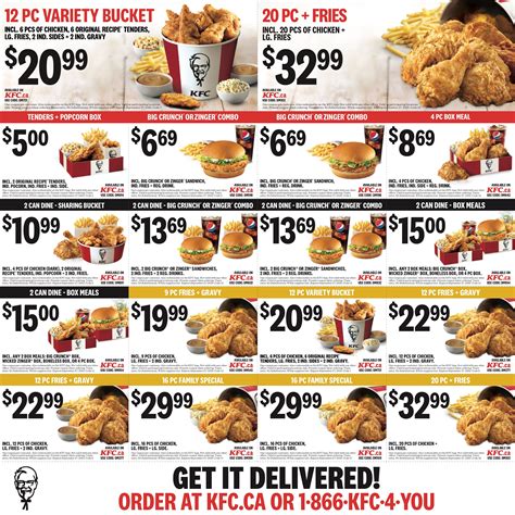 Kfc Canada Coupons Bc Until December 20 2020 Kfc Offers Today 20 Off Online Coupon Code For