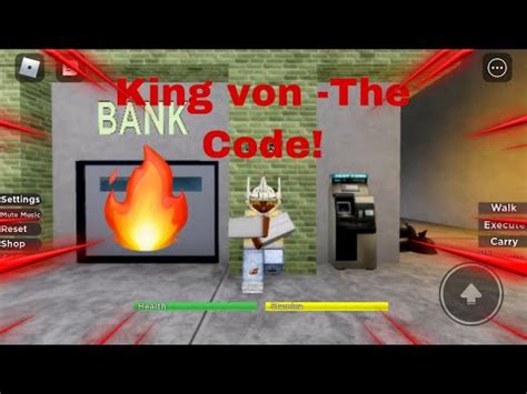 KING VON THE CODE ROBLOX ID YouTube