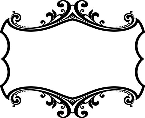 Flourish Frame Clipart 10 Free Cliparts Download Images On Clipground