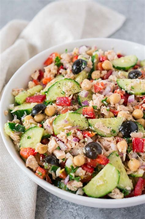 Mediterranean Tuna Salad Delicious Meets Healthy