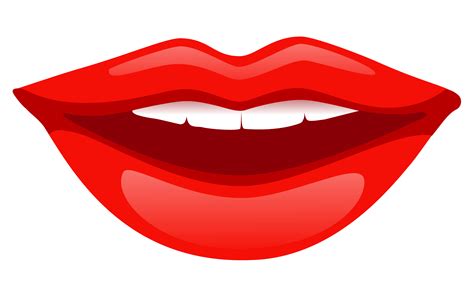 Cartoon Lips Red Png Images Transparent Background Png Play