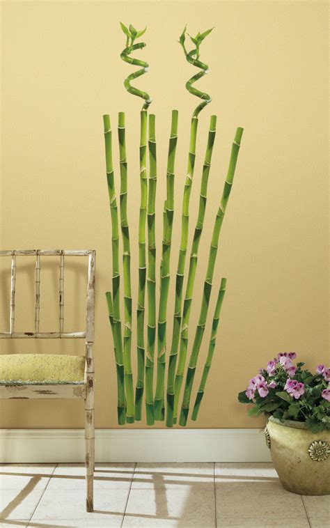 Bamboo Peel And Stick Wall Decals