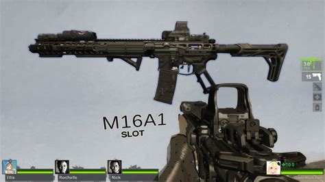 Skeletonized M4a1 Weapon Blueprint Call Of Duty Modern