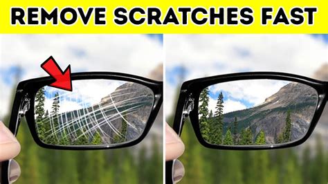 how to remove scratches from sunglasses easily best trick to remove scratches youtube