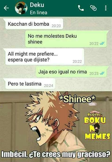 Memes De Bnha Memes Memes Otakus Memes De Anime