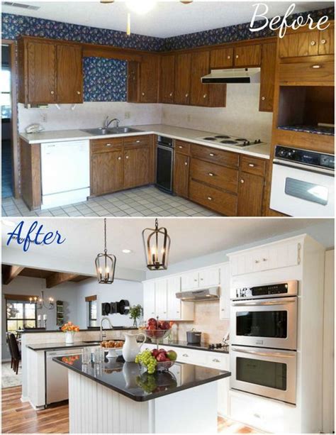 Pretty Before And After Kitchen Makeovers