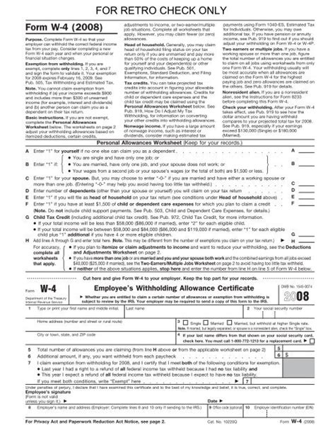 Regular Withholding Allowances Worksheet A Worksheets For Kindergarten