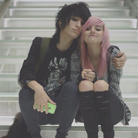 Johnnie Guilbert And Alex Dorame Cute Emo Couples Emo People Emo Guys