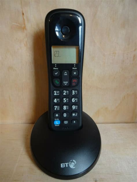 Bt 090661 Dect Digital Cordless Telephone Nuisance Call Blocker Black