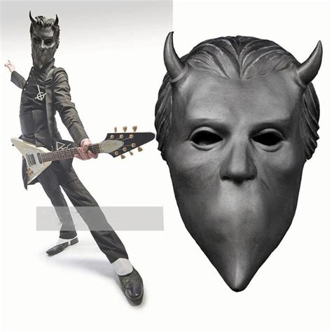 Ghost Nameless Ghouls Mask Cosplay Ghost Bc Heavy Metal Doom Etsy