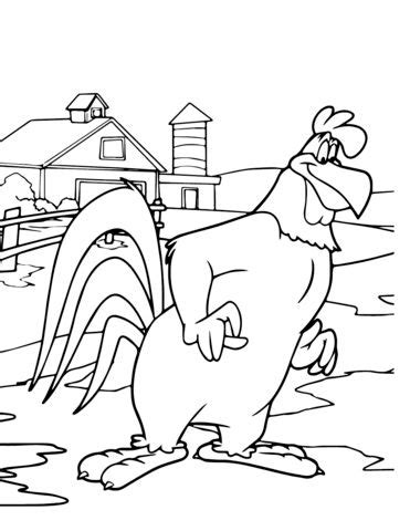 Free printable foghorn leghorn coloring pages. Foghorn Leghorn Coloring page | Cartoon coloring pages ...