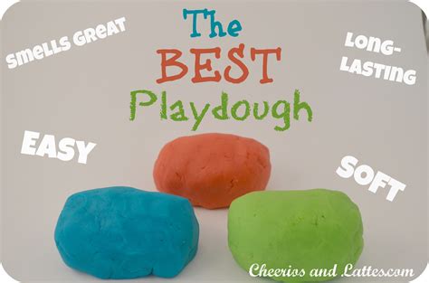The Best Playdough Recipe Makes A Satisfying Amount Of Play Dough I Didn T Use Jell O I Used